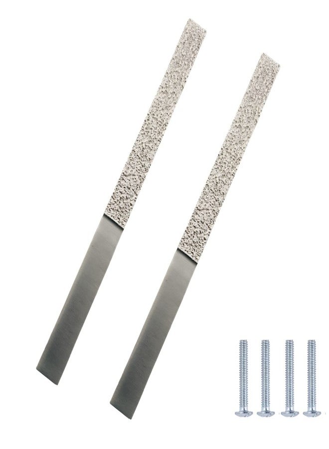 Atom 2 Pack 16.1 inches Aluminium Pull Handle | Silver Satin Finish | Door Handle | Narmada - Image 1