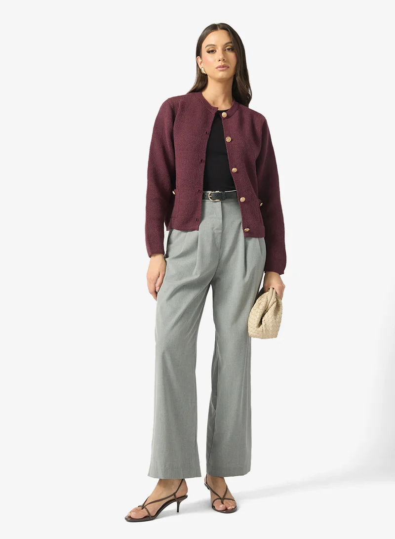 ELLA Button Down Cardigan