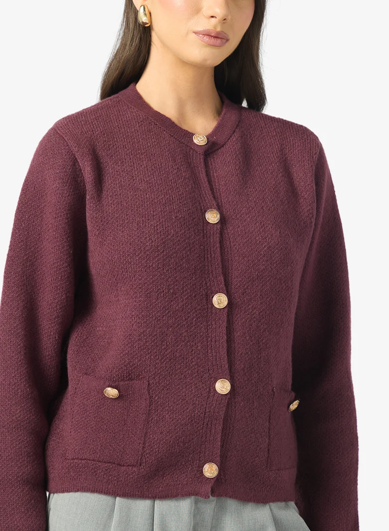 ELLA Button Down Cardigan