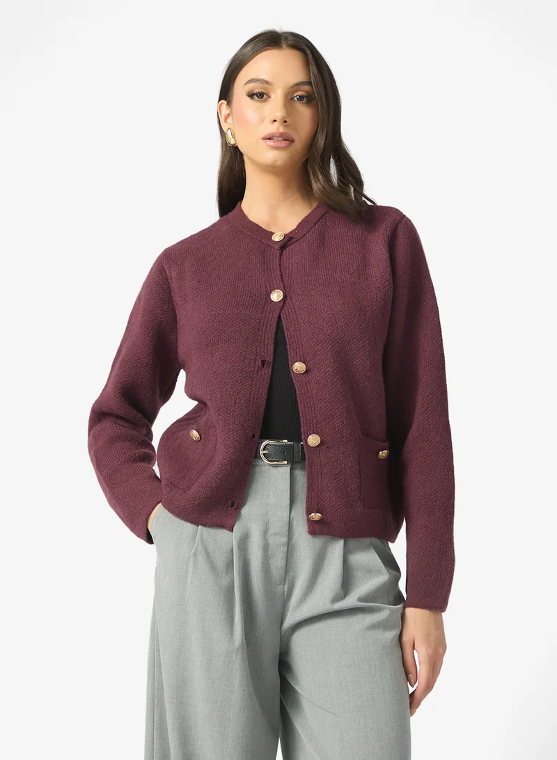 ELLA Button Down Cardigan