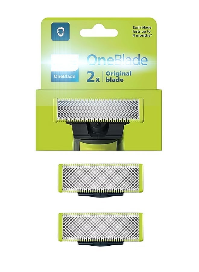 شفرة قابلة للاستبدال QP220/50 أخضر ليموني/فضي/أسود - Image 1