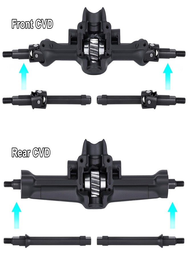 TOOMOD Steel CVD Shaft Axle Shafts for RC 1/30 Axial SCX30 Crawler Replace Upgrade - Image 3