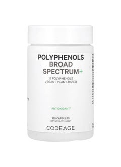 Codeage Codeage, Polyphenols Broad Spectrum+, 120 Capsules  - Image 1