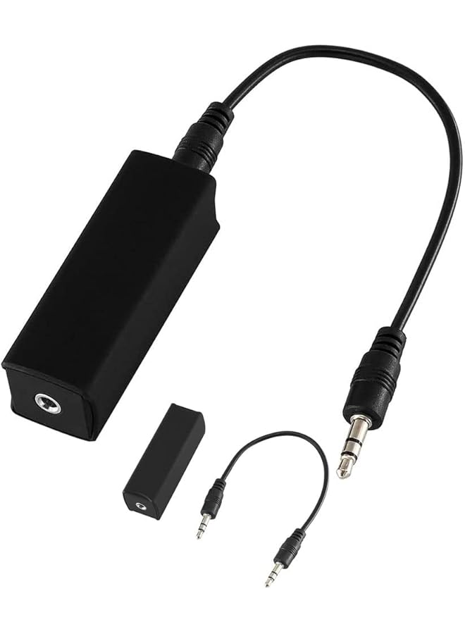 YARDHOBI Ground Loop Noise Isolator Eliminating Audio Noise Effectively For Car Audio System Home Speaker For Your Car Audio System/Home Stereo With Jack 3.5Mm Audio Cable - Image 1