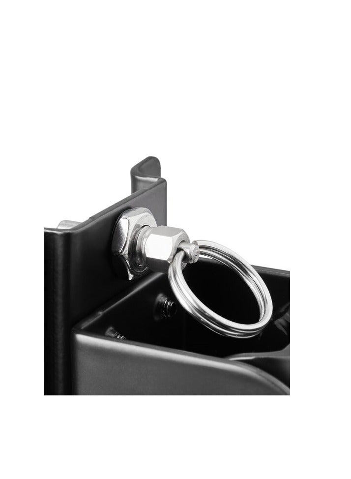 أبتشر محول الحامل Aputure Amaran لطراز Verge وVerge Max (فضي) – محول تثبيت على الحامل خفيف الوزن لألواح الإضاءة LED المحمولة - Image 5