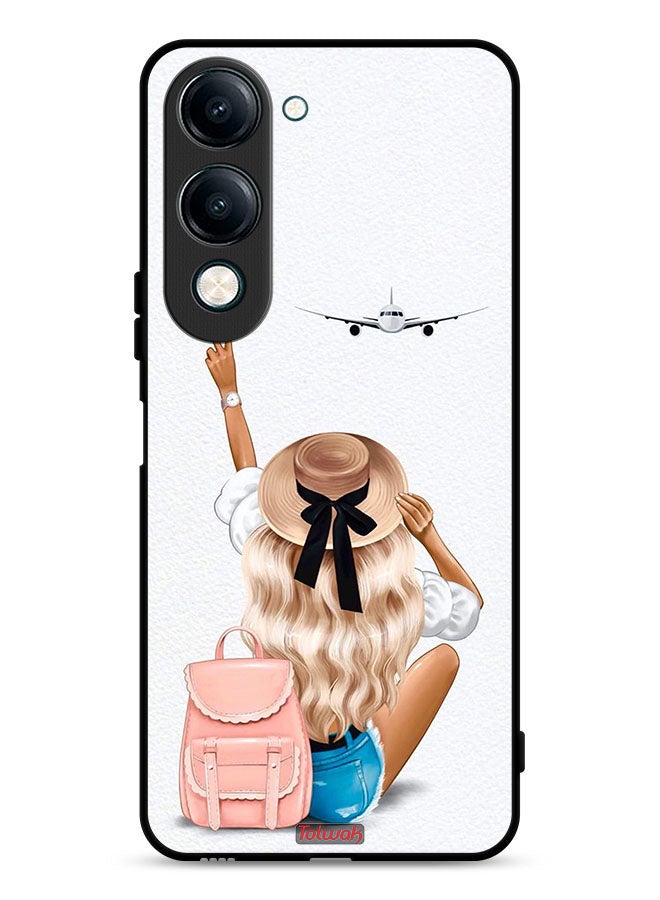 Tolwak vivo Y04 Protective Case Cover Girl Love Travel - Image 1