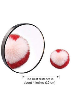 10X Magnifying Makeup Mirror Round Mirror 2 Suction Cups Facial Makeup Cosmetic Absorption Shaving Home Makeup Travel Essential(Diameter 3.46 Inches) - pzsku/ZE875C493D79DAF1B854CZ/45/_/1707977084/65a5130c-214f-446f-8e1c-065daa9f35b8