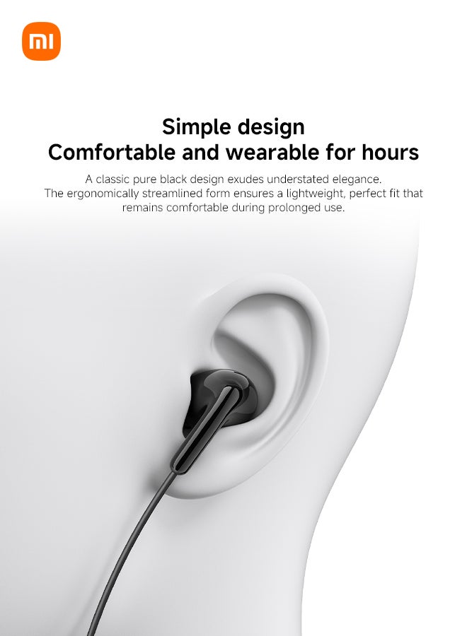 Xiaomi Earphone Type-C Port BHR8930GL Black - Image 4