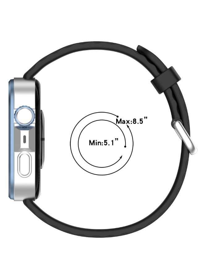 سلاسل ساعات سيليكون ناعمة، مناسبة لـ Huawei Fit 3/ Fit 4/ Fit 4 Pro، مقاومة للماء، نفاذة الهواء وقابلة للتعديل - Image 4
