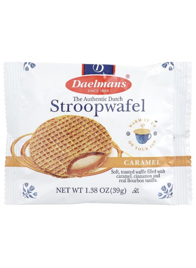 Daelmans Daelmans, Stroopwafels, Caramel, 24 Waffles, 1.38 oz (39 g ) Each  - Image 2