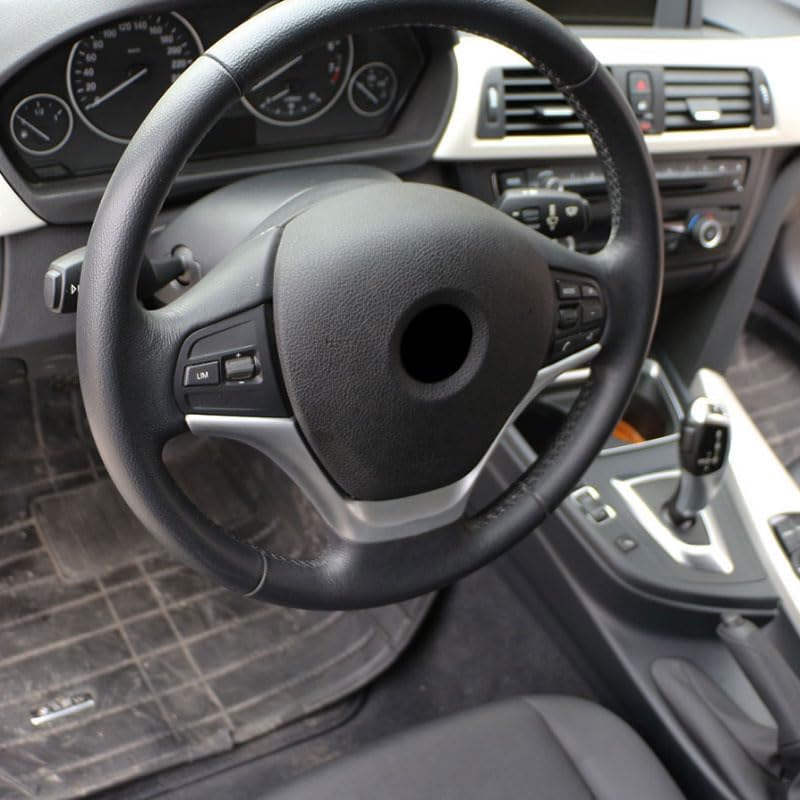 QASULER Steering Wheel Decoration Cover for BMW 3 Series - Image 3