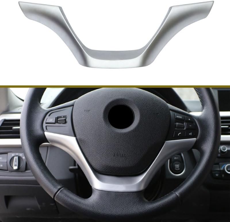 QASULER Steering Wheel Decoration Cover for BMW 3 Series - Image 2
