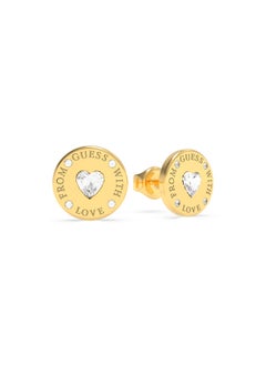 GUESS Coin Stud Earring 
