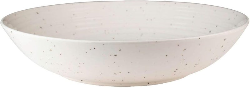 Sango Siterra Artists Blend Stoneware Pasta Bowls Set of 4 Multi Assorted Colors Featuring Soft Gray Blue Green and Ivory for Everyday Dining  Entertainment Microwave  Dishwasher Safe - Image 3