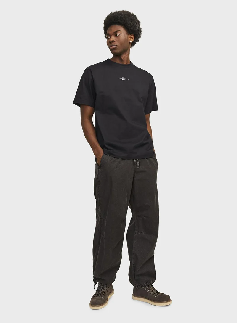 JACK & JONES Jcosolarrize Crew Neck T-Shirt