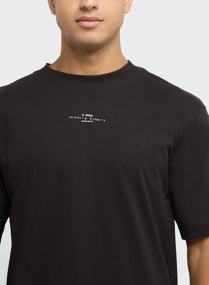 JACK & JONES Jcosolarrize Crew Neck T-Shirt