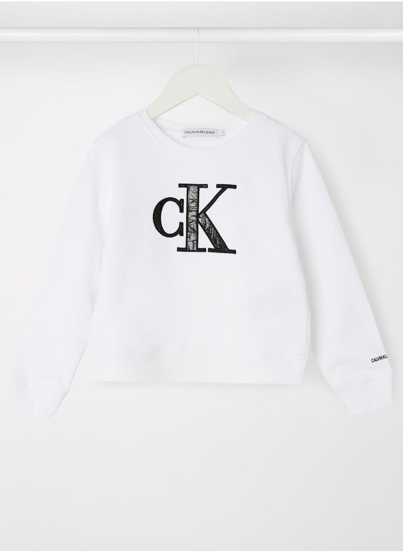 Calvin Klein Jeans - Kids Logo Sweatshirt - Image 1