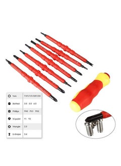 DEFAONS 8 Pc Screwdriver Set, Two way Head Changeable Professional Multipurpose Insulated Screwdriver Series  Defaons  - Image 3