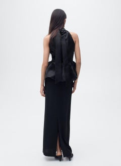 MANGO Draped-Waist Straight Skirt  - Image 2