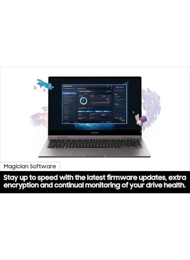 Arabest - 1TB Samsung 990 EVO SSD for PC and Laptop, M.2 NVMe SSD with Speeds Up to 5,000MB/s, Black Color, Internal Solid State Drive Upgrade, PCIe Gen 4x4/Gen 5x2 Compatibility (Model: MZ-V9E1T0B/AM) - Image 1
