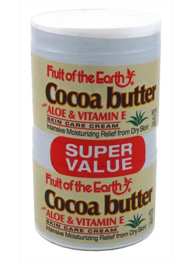 Fruit of the earth Fruit Of The Earth Bogo Cream Cocoa Butter 4 Ounce Jar (118ml)  - Image 1
