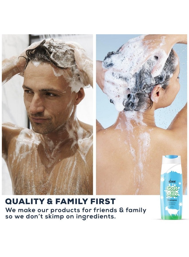 VCare شامبو حليب الماعز VCare | مناسب لجميع أنواع الشعر يغذي الشعر الجاف والتالف | يحتفظ بالنتائج لفترة طويلة | خالي من المواد الكيميائية القاسية | 200 مل - Image 5