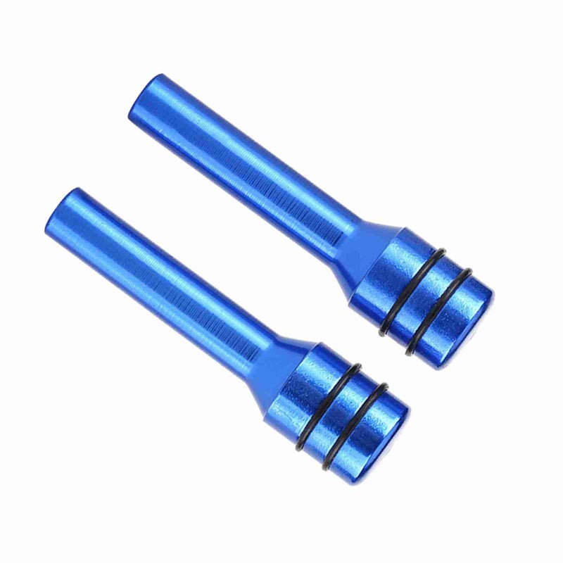 2Pcs Aluminum Alloy Universal Car Truck Interior Door Lock Knob Pull Pin Covers - Image 5