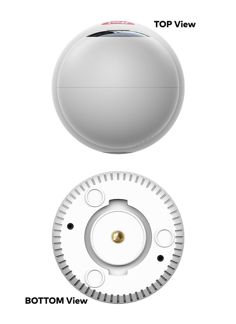 ITEL - 360 Degree Smart Wi-Fi Camera 2k Motion Detection & Human Detection Night Vision - Image 1