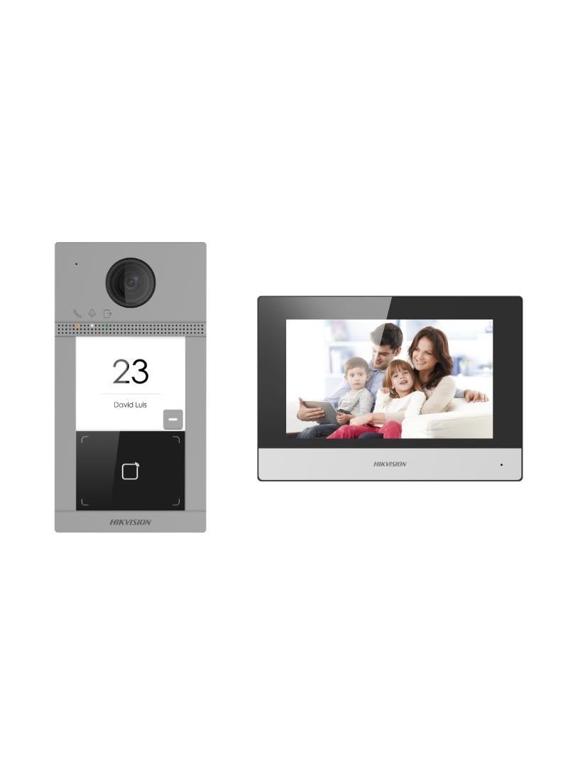 هيكفيجن Hikvision ds-kis604-p C Ip Video Intercom Kit