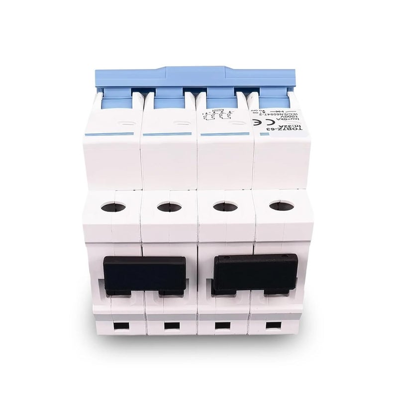 Tob7z 63 4P DC MCB 1000V قاطع الدائرة المصغر للطاقة الشمسية الكهروضوئية 32A الحجم - Image 4