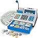 BAODLON Calculator Cash Register 103 Pcs Toy Cash Register Store Set with Microphone Credit Card and Banking for Kids Early Math Skills Toys Gifts for 3 4 5 6 7 8 Years Old Boy Girl - Image 3