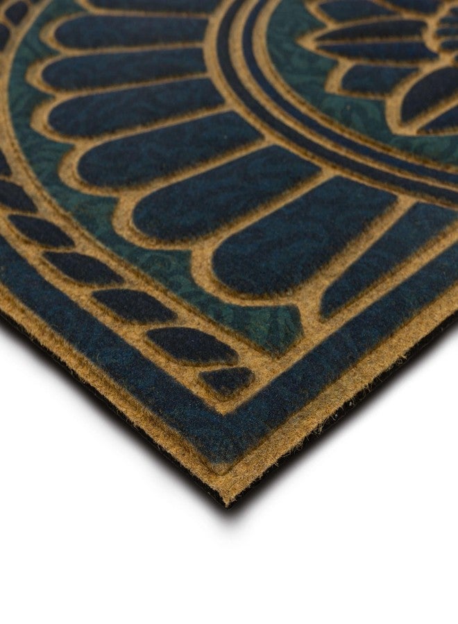 Mohawk Home Swirl Style Casual Ornamental Denim Blue 2' X 3' All Weather Outdoor Door Mat Perfect for Porch, Garage - Image 4