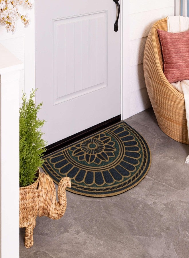 Mohawk Home Swirl Style Casual Ornamental Denim Blue 2' X 3' All Weather Outdoor Door Mat Perfect for Porch, Garage - Image 3