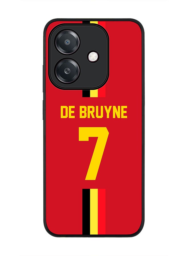 Stylizedd For Oppo A5i Case,Slim fit Camera Protection, Shockproof Thin Phone cover  - Football - Belgium,  De Bruyne