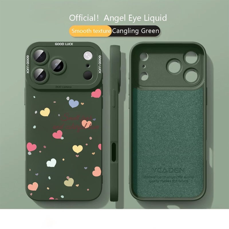غلاف هاتف أنمي زهور إبداعي باللون الأسود لـ iPhone 15 Pro - Image 2