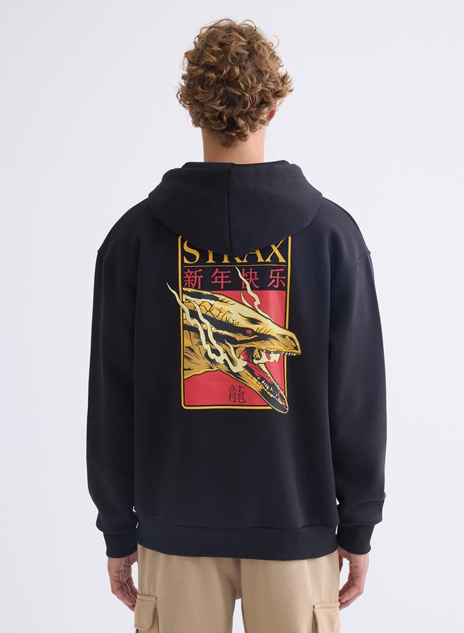 LC WAIKIKI Black Men's Hoodie - Image 3