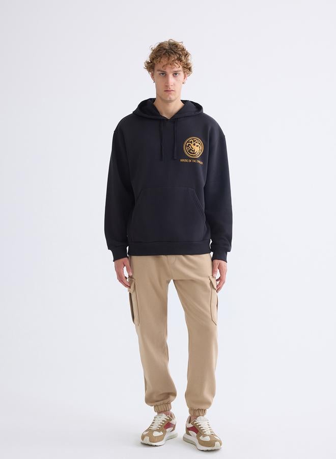 LC WAIKIKI Black Men's Hoodie - Image 2