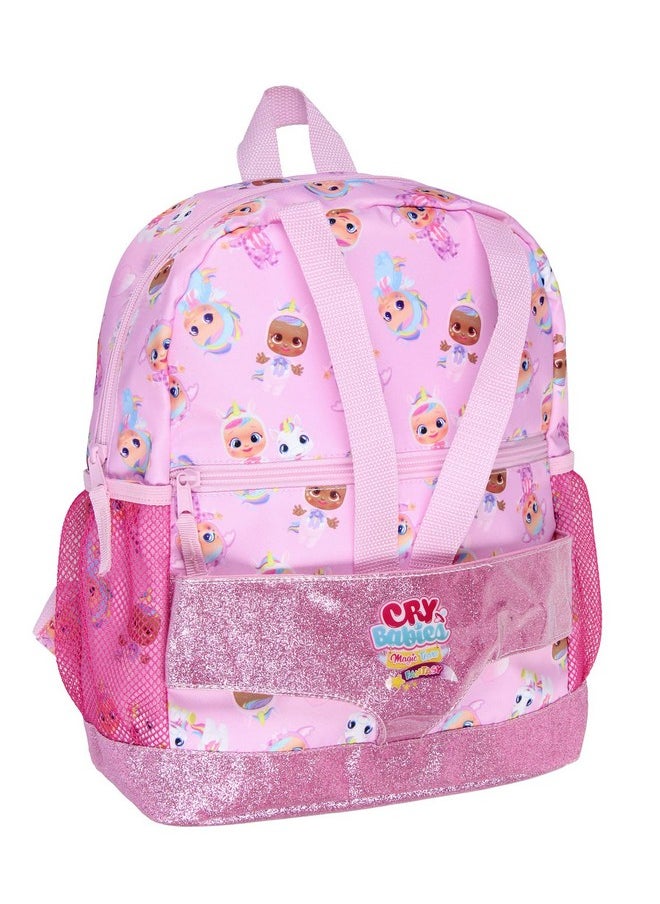 INTIMO Cry Babies Magic Tears Characters Baby Doll Carrier Dual Compartment Backpack  - Image 1