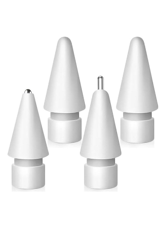PROMASS Upgraded Replacement Tips for Pencil, Metal Tips Set Precise Control for Pencil USB C/ 2nd/ 1st Gen Pen Nib(4 Pack)  - Image 1