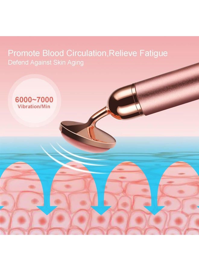 DANGSHAN 4-in-1 Face Massager Roller 24k Golden Face Roller, Arm Eye Nose Massage for Face Facial Massager Skin Care Tools - Image 4