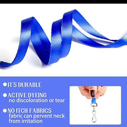 LOCONHA 50 Pack lanyards Lanyards for Id Badges Lanyards Safety Badge Lanyard 36" with Swivel Hook - Image 3