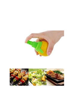 Bukela Lemon Juice Sprayer, 2Pcs Manual Orange Juice Citrus Spray with Holder Plate, Green Citrus Sprayer Set, Lemon Squeezer for Salads Seafood Vegetables  - Image 2