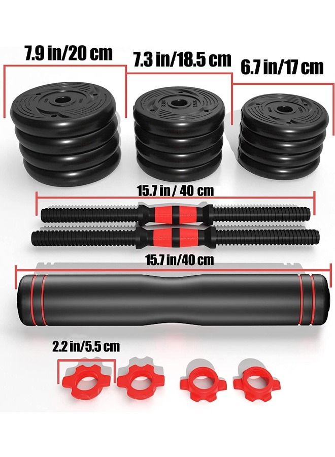Fitness World Dumbbell set with adjustable weights 30 kg - Image 5