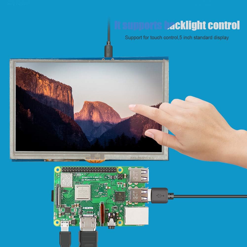 klarako Klarako Hdmi Lcd Touch Screen 5 inch ZE878348F1A2E491EB95DZ