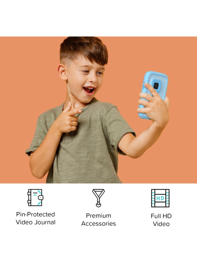 myFirst Camera 50 | AI Assisted Kids Camera, 20MP Resolution w/ Advanced Shutter Control, Selfie-Light, Wifi Connectivity, Photo & Video Editing, Child-Safety, Privacy and Parental Control - Purple  - Image 5