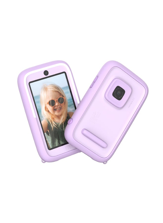 myFirst Camera 50 | AI Assisted Kids Camera, 20MP Resolution w/ Advanced Shutter Control, Selfie-Light, Wifi Connectivity, Photo & Video Editing, Child-Safety, Privacy and Parental Control - Purple  - Image 1
