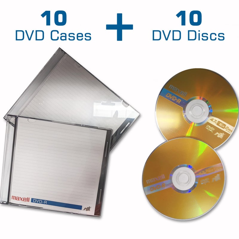 Maxell 638004 4.7Gb Dvd-R 10Mm Jewel case - Image 2