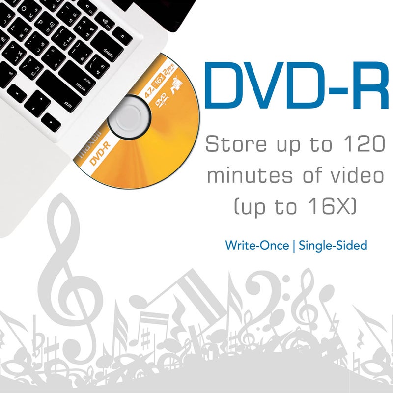 Maxell 638004 4.7Gb Dvd-R 10Mm Jewel case - Image 3