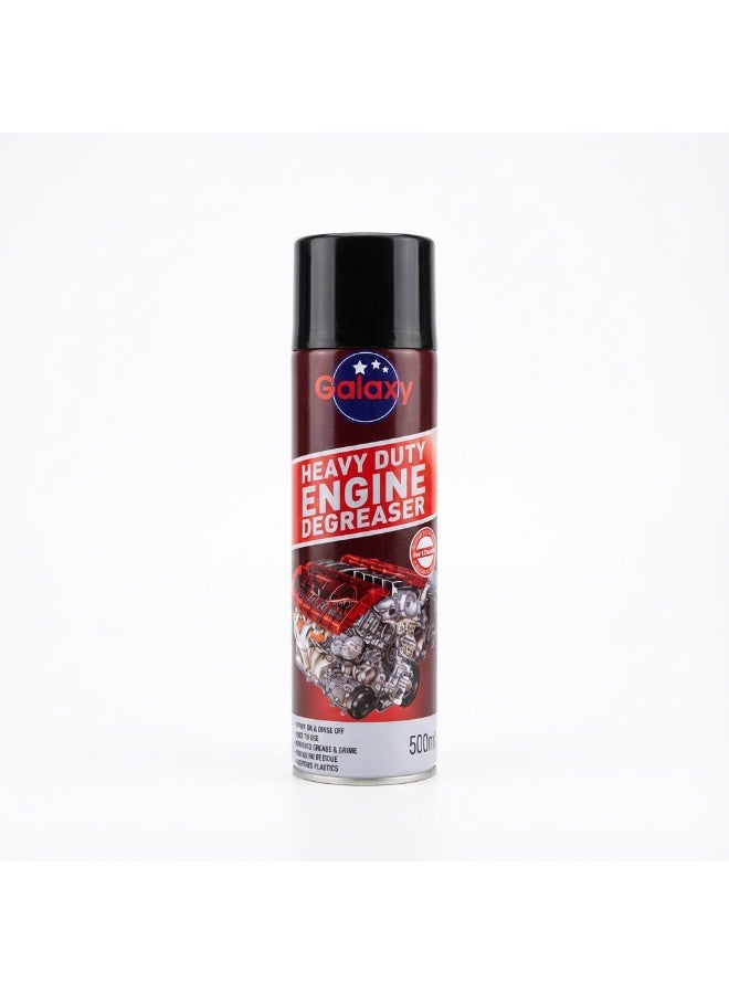 Galaxy Heavy Duty Engine Degreaser - 500ml Professional Grade Cleaner | Breaks Down Grease & Grime | Rinses Off Easily | Safe on Plastics | Automotive Engine Bay Detailing | Fast Acting Formula | Industrial Strength