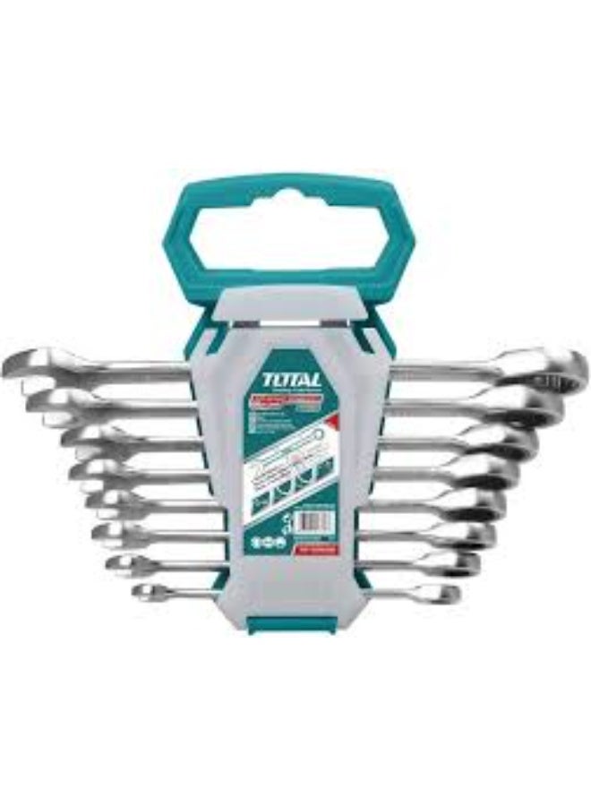 TOTAL System Serrated Open-End Wrench Set - Image 3